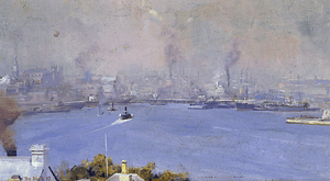 Sydney Harbour from Milson's Point Tom Roberts 1897