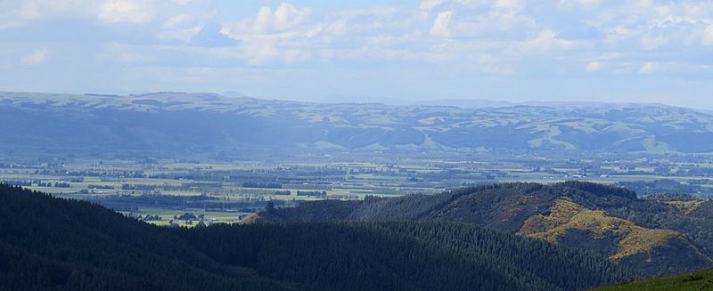 Taieri Plain from southeast