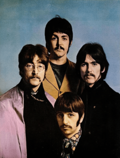 The Beatles - All You Need Is Love & Baby, You're a Rich Man, 1967 (cropped)