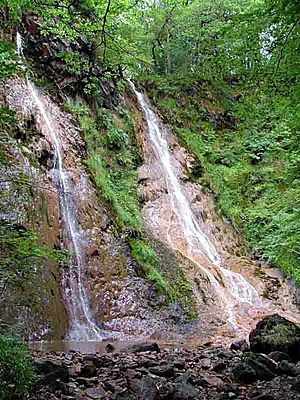 The Grey Mares Tail waterfall - geograph.org.uk - 119075