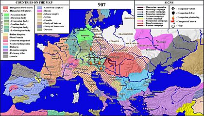 The Hungarian-East Frankish war of 907
