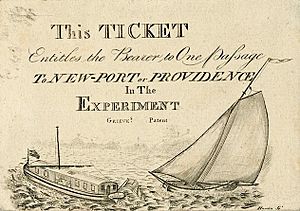 Ticket for The Experiment 1808