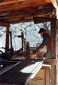 Traditional sawmill - Jerome, Arizona