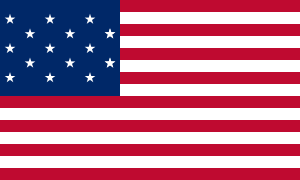 US flag 15 stars