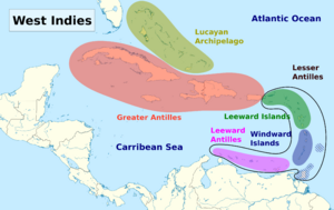 West Indies - Island Groups