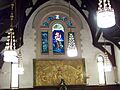 Willard Chapel rear interior