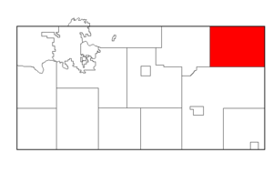 Wilson, Eau Claire County, Wisconsin map