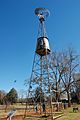 Windmill water pump on Jimmy Carter homesite, Plains, GA, US