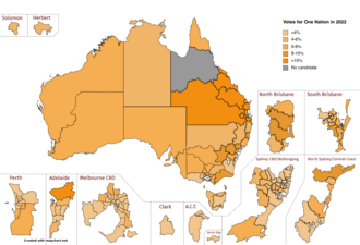 2022 Australian federal election - One Nation