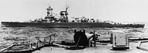 Admiral Scheer at sea c. 1935