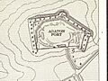 Agaton Fort from Admiralty Chart No 871 Tamar River, Published 1966