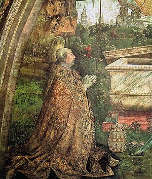 Alexander VI - Pinturicchio detail