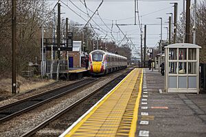 Azuma 801206 in Northallerton railway station