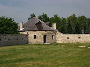 Bastion at Lower Fort Garry
