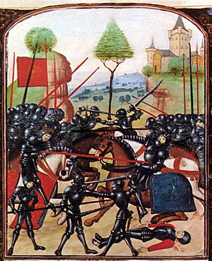 Battle of Barnet retouched