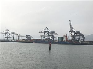 Belfast Container Terminal, April 2019