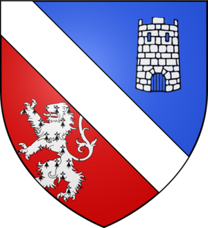 Blason ville fr Saint-Denis-en-Bugey (Ain)