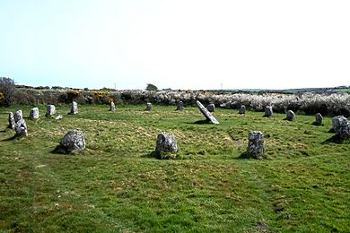 Boscawen-Un stone circle 2011