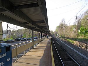 Branchville Station platform 005