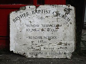 Bryher Baptist Church Notice