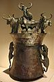 CMOC Treasures of Ancient China exhibit - bronze cowrie container
