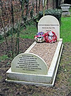 Captain George Vancouver's Grave, St Peter's Church, Petersham - London. (24585962492)