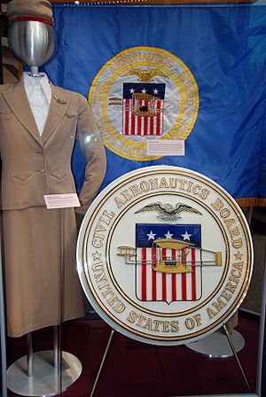 Civil Aeronautics Board flag and seal by Flapane