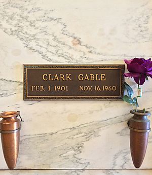 Clark Gable Grave