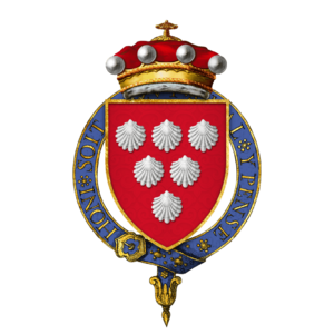 Coat of Arms of Sir Thomas de Scales, 7th Baron Scales, KG.png