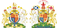Coat of arms of the United Kingdom (2022, both variants).svg