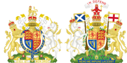 Coat of arms of the United Kingdom (2022, both variants).svg