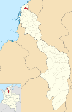 Location of the municipality and town of Clemencia in the Bolívar Department of Colombia