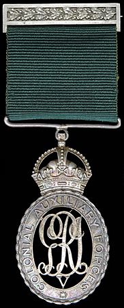 Colonial Auxiliary Forces Officers' Decoration (George V) v2