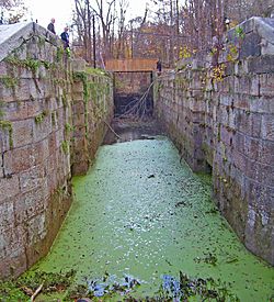 D&H Canal lock at High Falls, NY