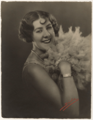 Dame (Esmerelda) Cicely Courtneidge in 'Lido Lady' (photograph by Sasha).png