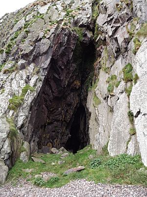 Davaar Island cave