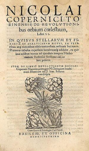 De revolutionibus orbium coelestium