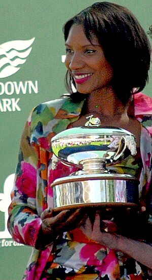 Denise Lewis in 2011 (cropped)