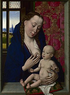 Dirk Bouts – The Virgin and Child NG 2595