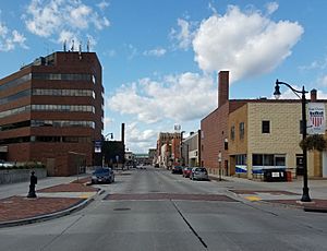 Downtown Eau Claire looking north