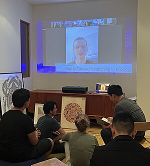 Ethereum Merge Party in San Francisco in 2022