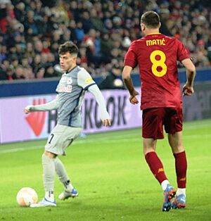 FC Salzburg gegen AS Roma (UEFA Euroleague play-off, 2023-02-16) 64