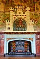 Fireplace in Great Hall, Cardiff Castle3