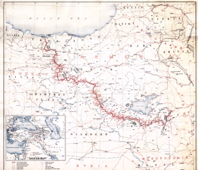 First republic of Armenia-west borders by Woodrow Wilson