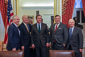 Foreign Secretary David Cameron visits Washington D.C. (53380559741)