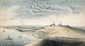 Fort Edward1753 by Capt. John Hamilton.