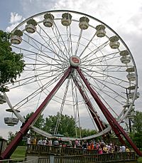 Giant Skywheel at Adventureland, Iowa