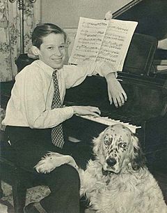 Glenn Gould as a child
