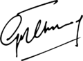 Goh Chok Tong signature