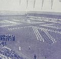 Photograph of ceremony at Goodison Park